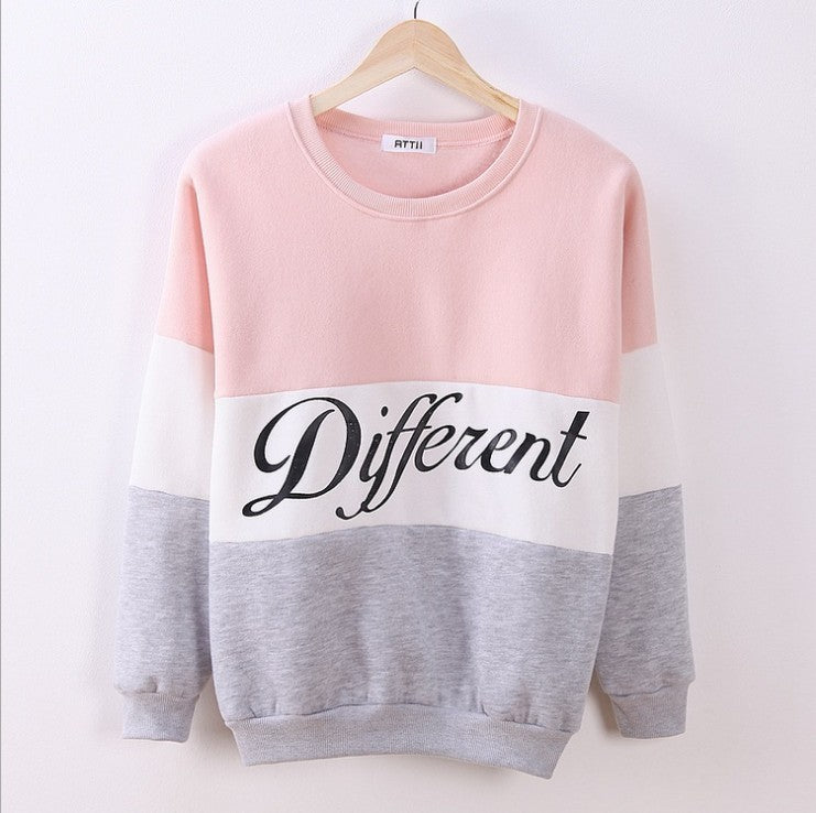 Luxury Mom Kastle Colorblock Alphabet Sweatshirt Luxury Mom Kastle