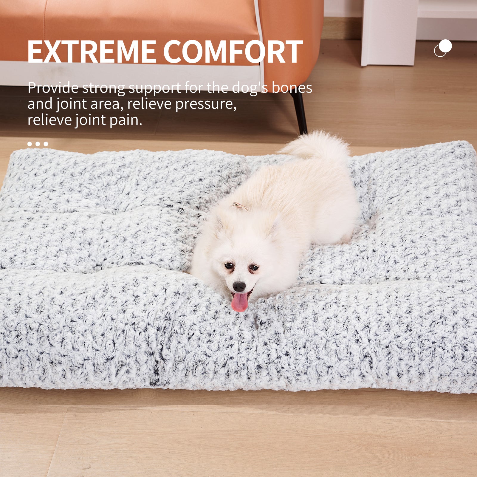 Luxury Mom Kastle Thickened Rose Velvet Pet Kennel Bed Mat More Cotton Luxury Mom Kastle