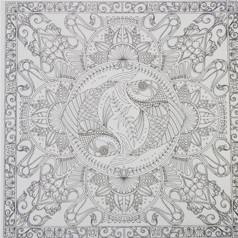 Luxury Mom Kastle Lost Ocean DIY Coloring Book Luxury Mom Kastle