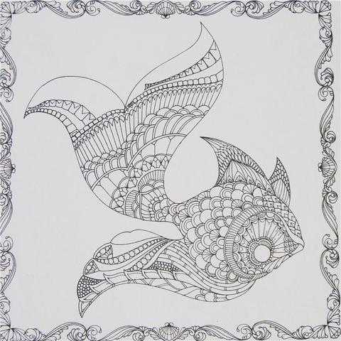 Luxury Mom Kastle Lost Ocean DIY Coloring Book Luxury Mom Kastle
