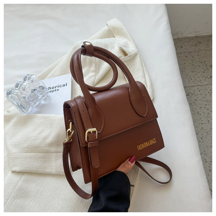 Luxury Mom Kastle Ocean Style Solid Color Shoulder Bag Luxury Mom Kastle