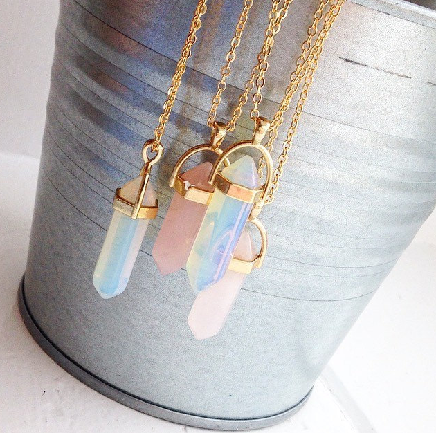 Luxury Mom Kastle Crystal Necklace Luxury Mom Kastle