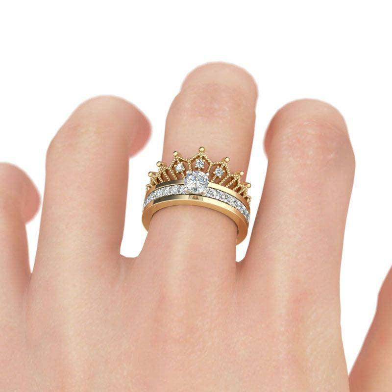 Luxury Mom Kastle Detachable crown ring Luxury Mom Kastle
