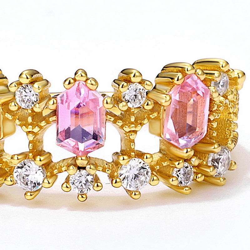Luxury Mom Kastle Light luxury color treasure ring Luxury Mom Kastle