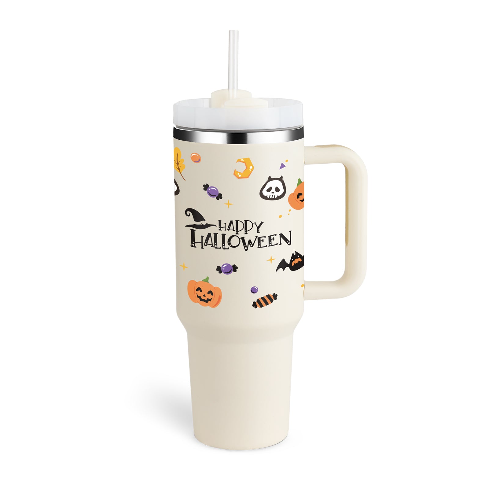 Luxury Mom Kastle Halloween Thermal Mug Luxury Mom Kastle