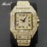 Luxury Mom Kastle MISSFOX Top Brand Square Watch For Men Luxury Mom Kastle