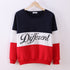 Luxury Mom Kastle Colorblock Alphabet Sweatshirt Luxury Mom Kastle