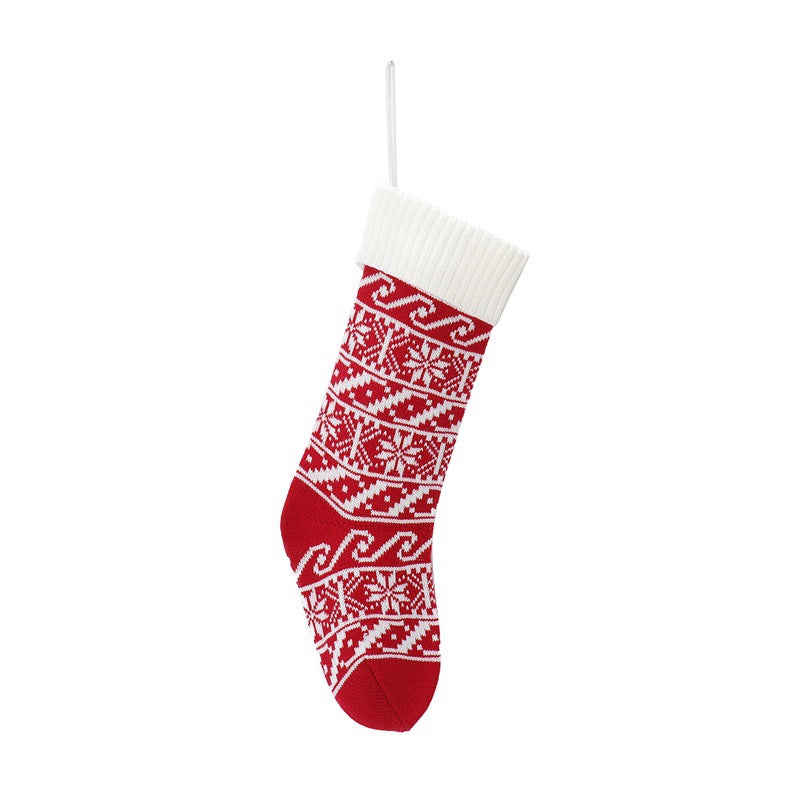 Luxury Mom Kastle Christmas Decorations Red And Green Wool Socks Luxury Mom Kastle