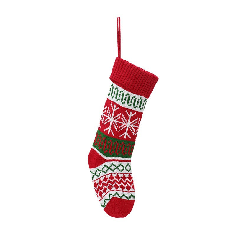 Luxury Mom Kastle Christmas Decorations Red And Green Wool Socks Luxury Mom Kastle