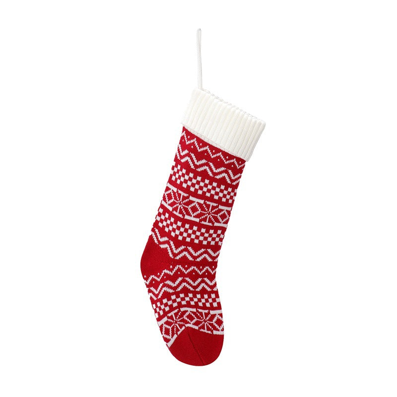 Luxury Mom Kastle Christmas Decorations Red And Green Wool Socks Luxury Mom Kastle