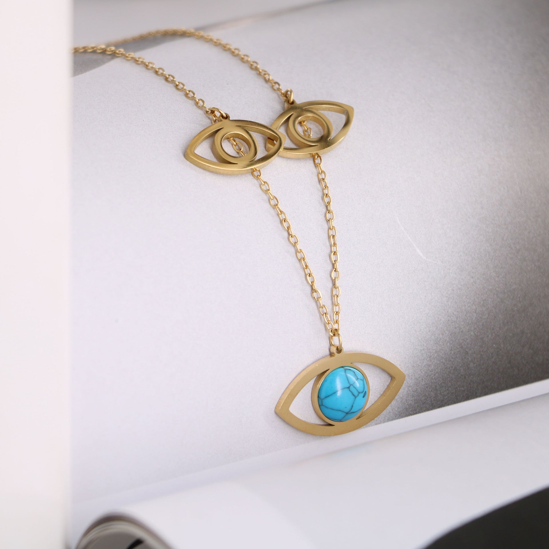 Luxury Mom Kastle Twin Style Necklace Luxury Mom Kastle