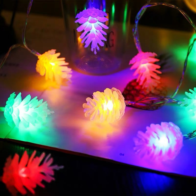 Luxury Mom Kastle LED Simulation Transparent Pine Nut Light String Luxury Mom Kastle