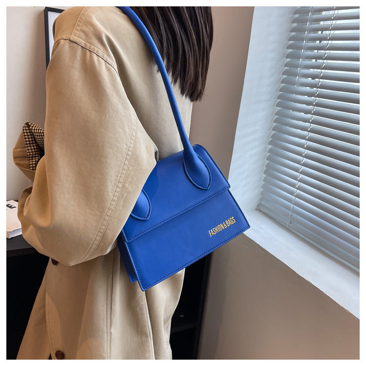 Luxury Mom Kastle Ocean Style Solid Color Shoulder Bag Luxury Mom Kastle