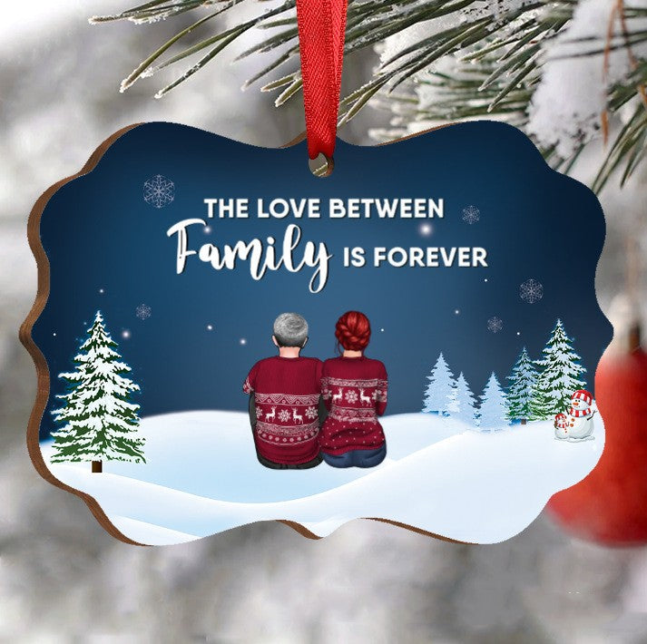 Luxury Mom Kastle Personalized Christmas Hanging Wood Luxury Mom Kastle