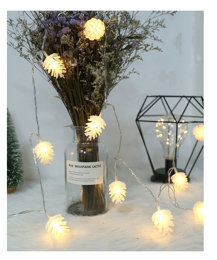 Luxury Mom Kastle LED Simulation Transparent Pine Nut Light String Luxury Mom Kastle