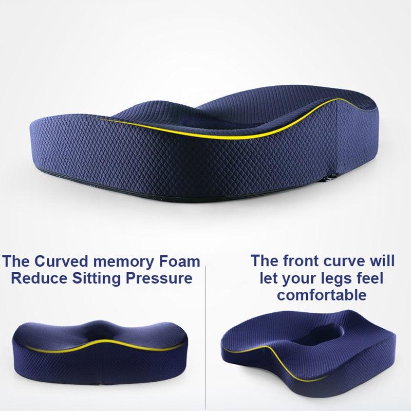 Luxury Mom Kastle Orthopedic Pillow Memory Foam Seat Set Lisa’s Store orthopedic pillow set relaxation therapeutic