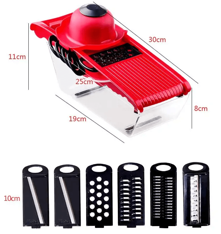 Luxury Mom Kastle Multifunction Kitchen Slicer 6 Blades Luxury Mom Kastle Best Offers Best Sellers Free Shipping