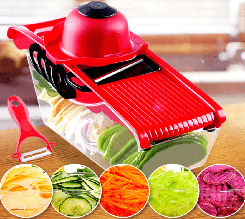 Luxury Mom Kastle Multifunction Kitchen Slicer 6 Blades Luxury Mom Kastle Best Offers Best Sellers Free Shipping