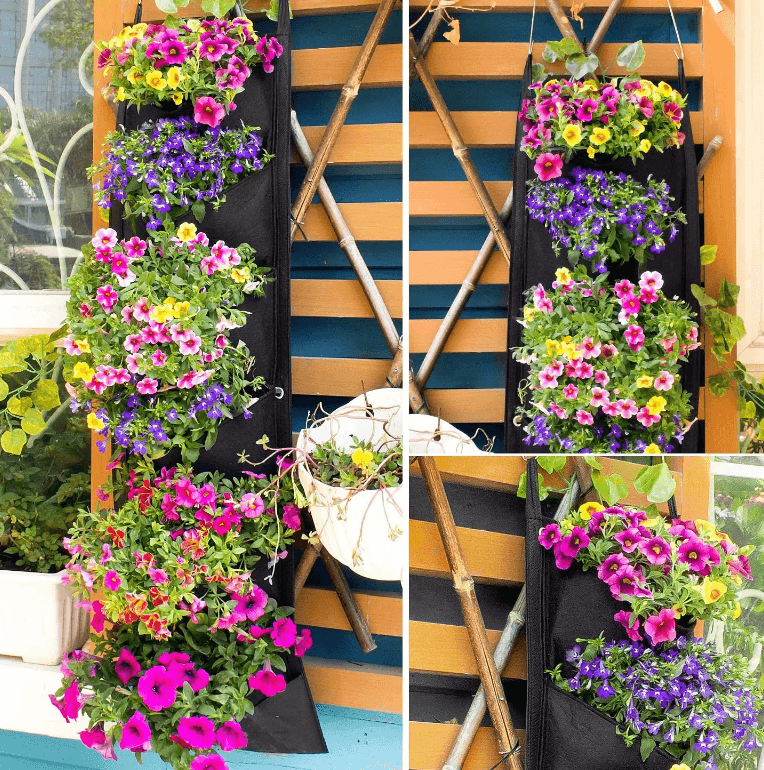 Luxury Mom Kastle NEW DESIGN Vertical Hanging Garden Planter Flower Pots My Store Free Shipping