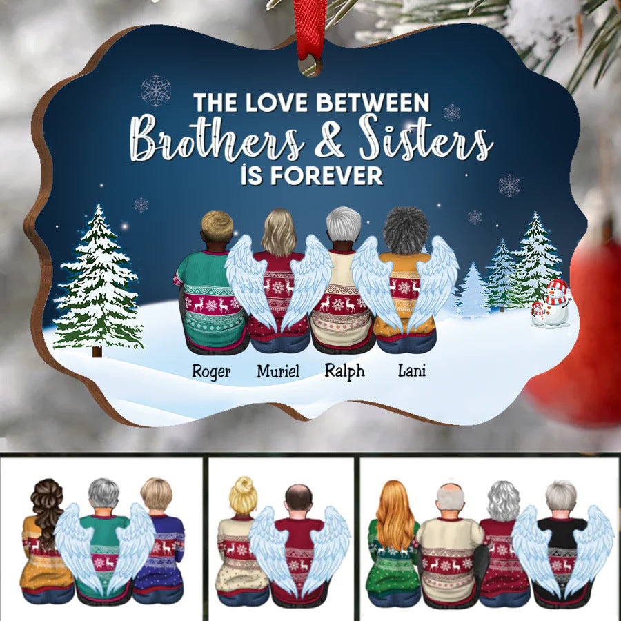 Luxury Mom Kastle  Personalized Christmas Hanging Wood Luxury Mom Kastle  