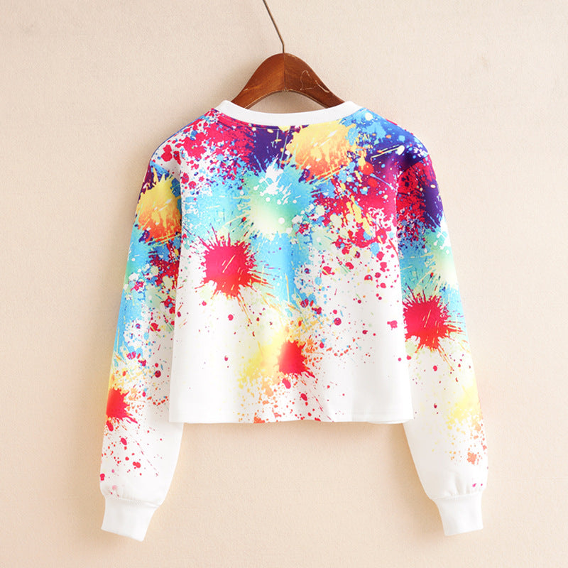 Luxury Mom Kastle  Painted Sweater Luxury Mom Kastle  