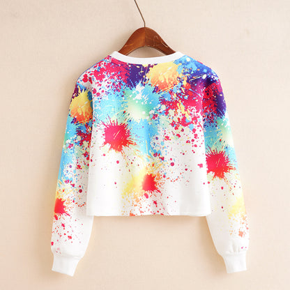 Luxury Mom Kastle  Painted Sweater Luxury Mom Kastle  