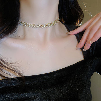 Luxury Mom Kastle  Fashion All-match Love Necklace Women&