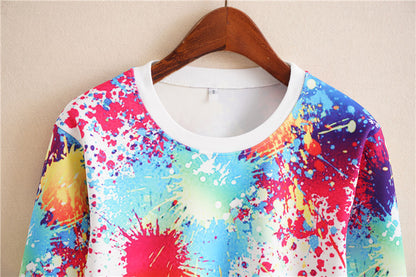 Luxury Mom Kastle  Painted Sweater Luxury Mom Kastle  