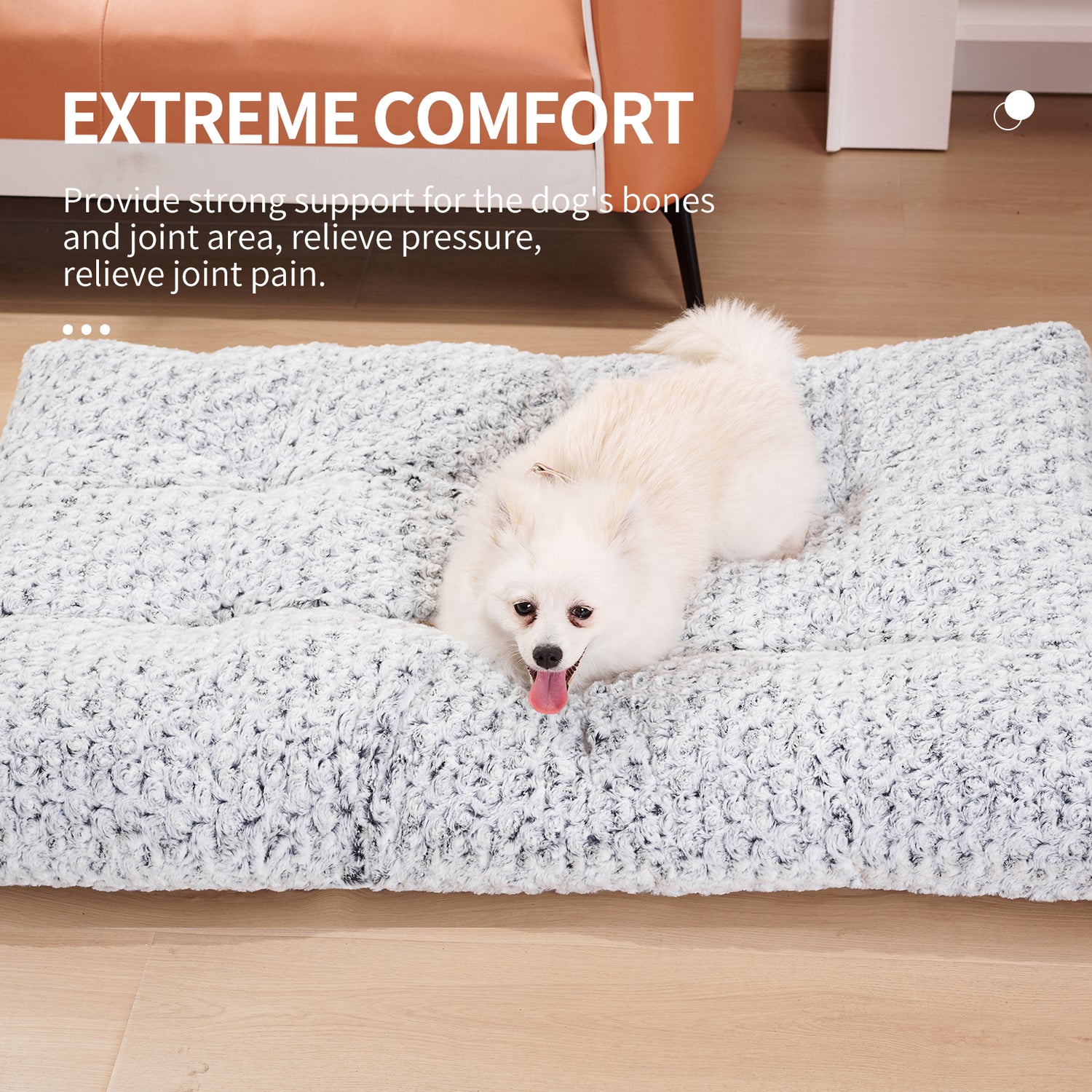 Luxury Mom Kastle  Thickened Rose Velvet  Pet Kennel Bed Mat More Cotton Luxury Mom Kastle  