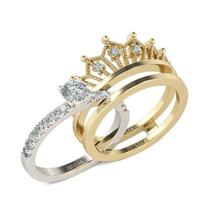 Luxury Mom Kastle  Detachable crown ring Luxury Mom Kastle  