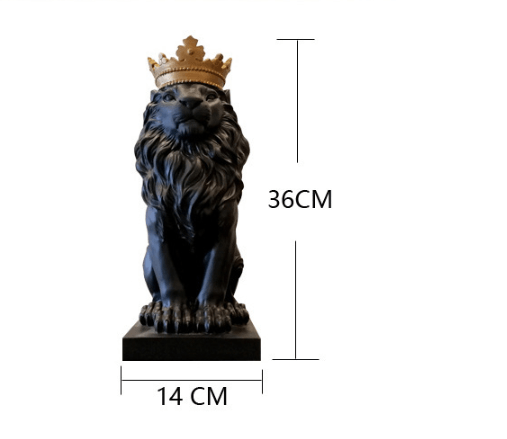 Luxury Mom Kastle  Crown lion ornament Luxury Mom Kastle  