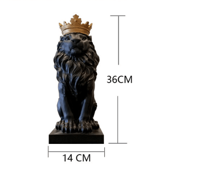 Luxury Mom Kastle  Crown lion ornament Luxury Mom Kastle  
