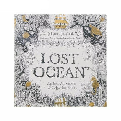 Luxury Mom Kastle  Lost Ocean DIY Coloring Book Luxury Mom Kastle  