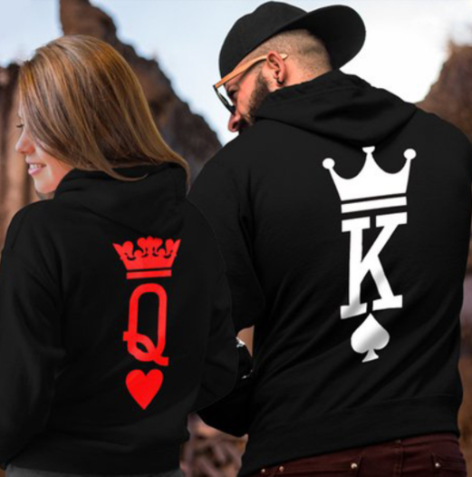 Luxury Mom Kastle  KING &amp;QUEEN Hooded sweater Luxury Mom Kastle  