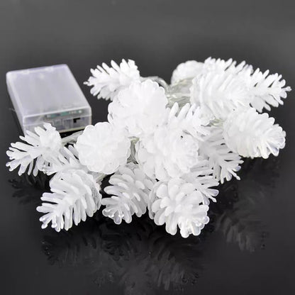 Luxury Mom Kastle  LED Simulation Transparent Pine Nut Light String Luxury Mom Kastle  