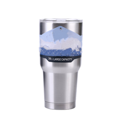 Luxury Mom Kastle  Stainless Steel Car Large Capacity Insulation Cup Luxury Mom Kastle  