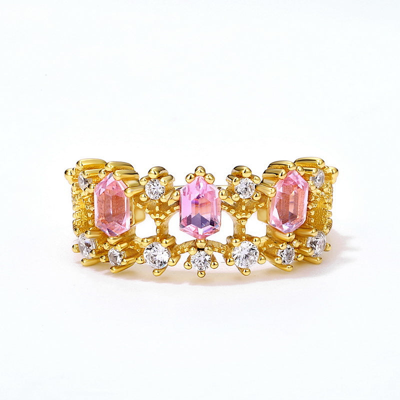 Luxury Mom Kastle  Light luxury color treasure ring Luxury Mom Kastle  