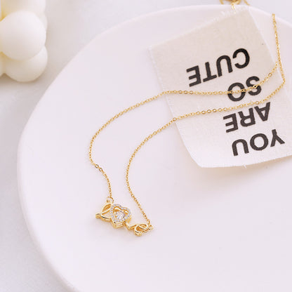 Luxury Mom Kastle  Titanium Steel Necklace Luxury Mom Kastle  