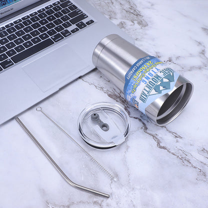 Luxury Mom Kastle  Stainless Steel Car Large Capacity Insulation Cup Luxury Mom Kastle  