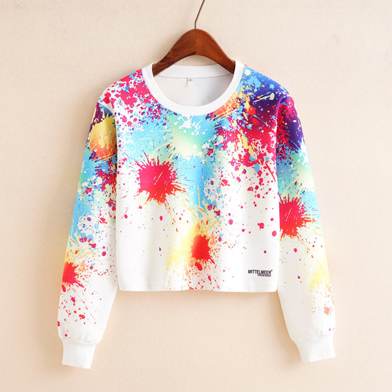 Luxury Mom Kastle  Painted Sweater Luxury Mom Kastle  