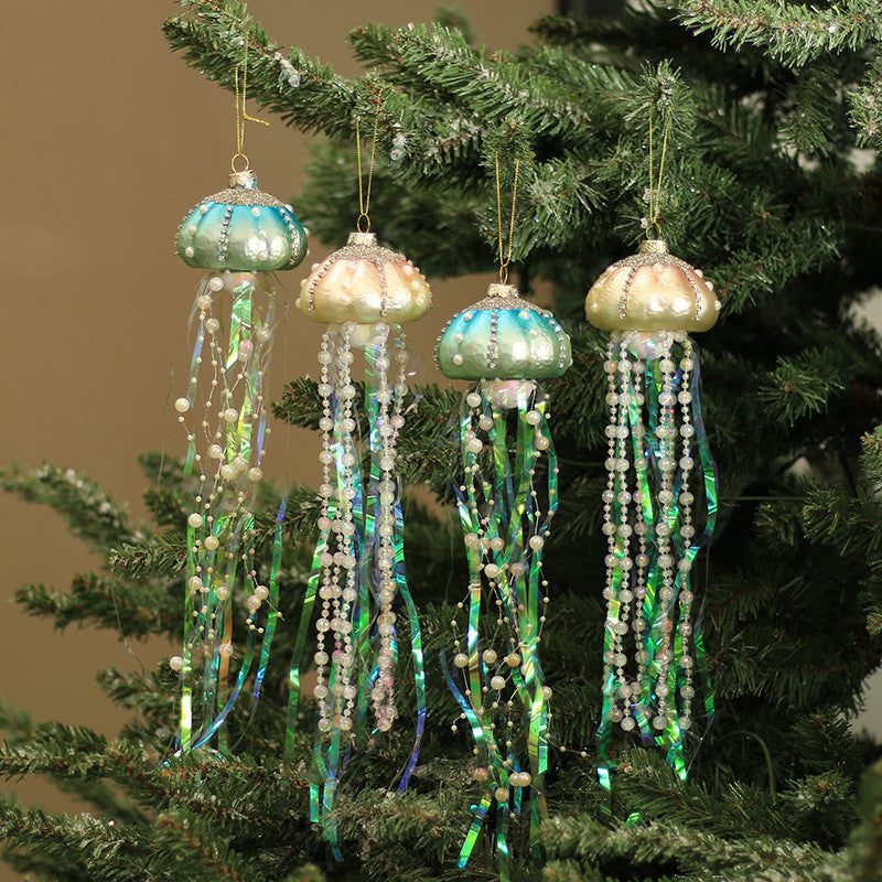 Luxury Mom Kastle  Glass Pearl Jellyfish Luxury Mom Kastle  