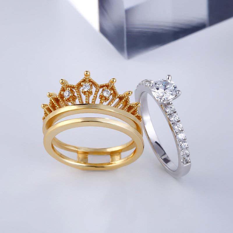 Luxury Mom Kastle  Detachable crown ring Luxury Mom Kastle  
