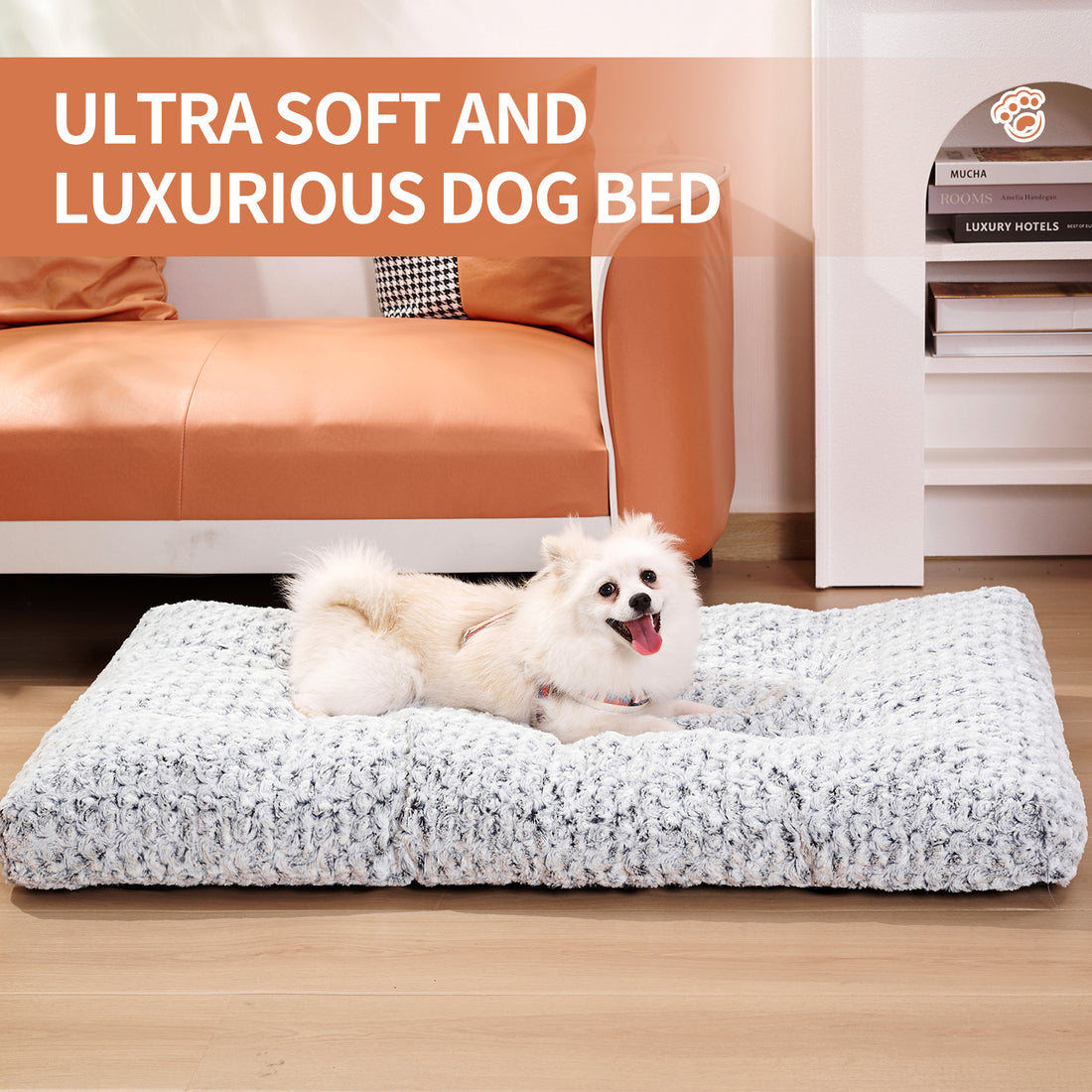 Luxury Mom Kastle  Thickened Rose Velvet  Pet Kennel Bed Mat More Cotton Luxury Mom Kastle  