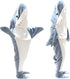 Luxury Mom Kastle  Home Soft Flannel Shark Blanket Hoodie Luxury Mom Kastle  