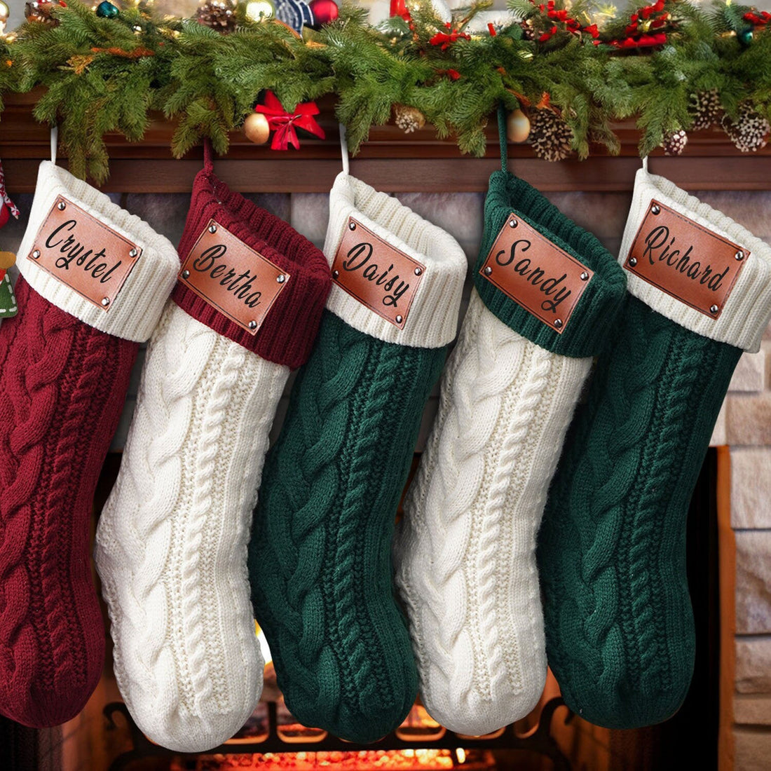 Luxury Mom Kastle  Knitted Ornaments Christmas Holiday Gifts Luxury Mom Kastle  