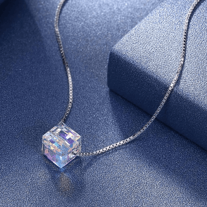 Luxury Mom Kastle  Aurora Crystals Necklace Lisa’s Store Aurora Crystals Necklace