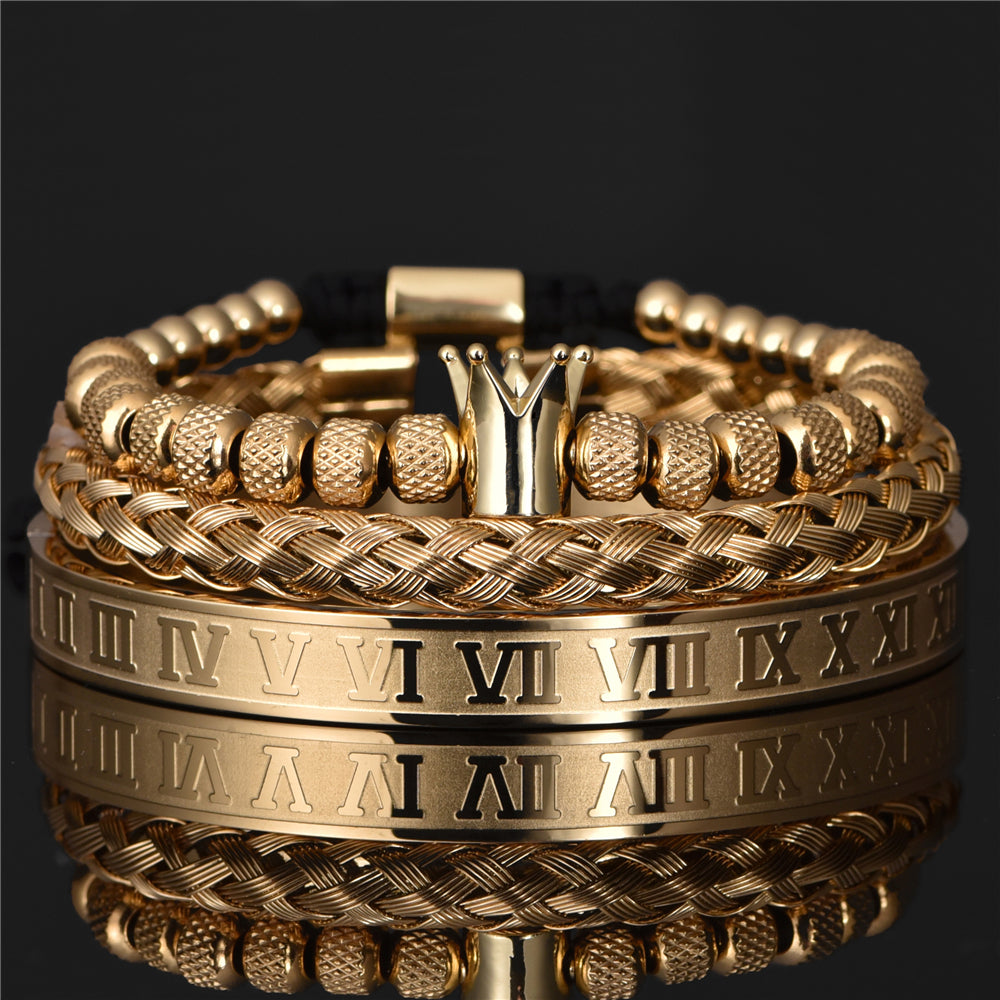 Royal Crown Charm Bracelet - Luxury Mom Kastle