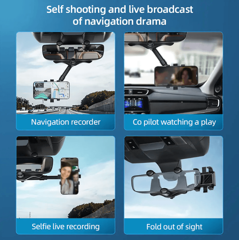 Luxury Mom Kastle  Rotatable Smart Phone Car Holder My Store Best Sellers