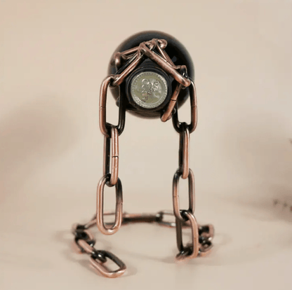 Luxury Mom Kastle  Magic Iron Chain Wine Bottle Holder Luxury Mom Kastle Free Shipping