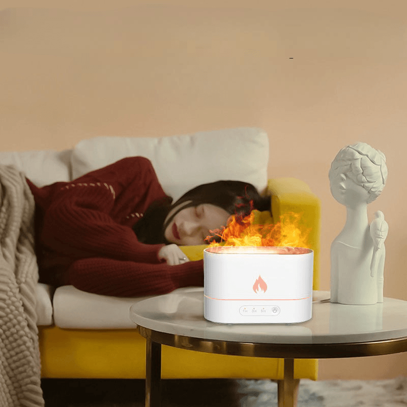 Luxury Mom Kastle  Flame Humidifier Diffuser Luxury Mom Kastle Diffuser Flame Humidifier